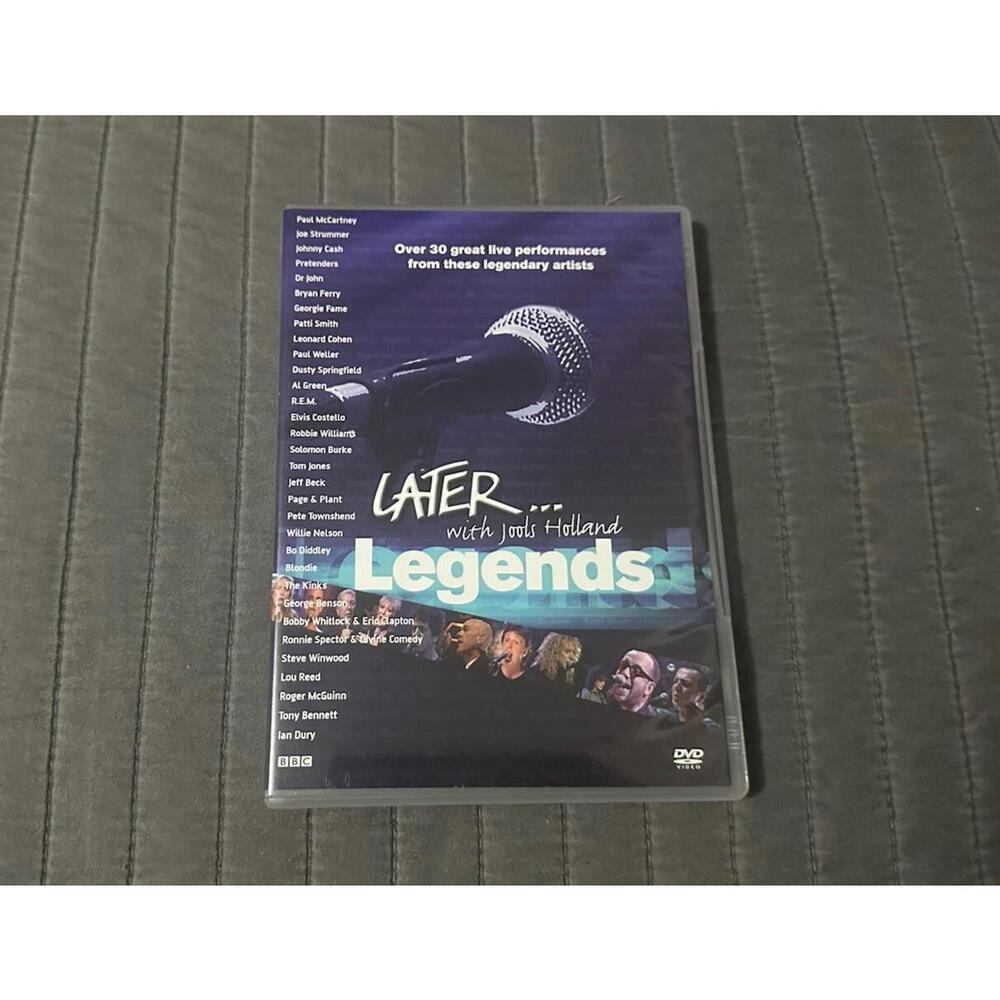 RARE Jools Holland LATER LEGENDS DVD Paul McCartney Johnny Cash Zeppelin Clapton